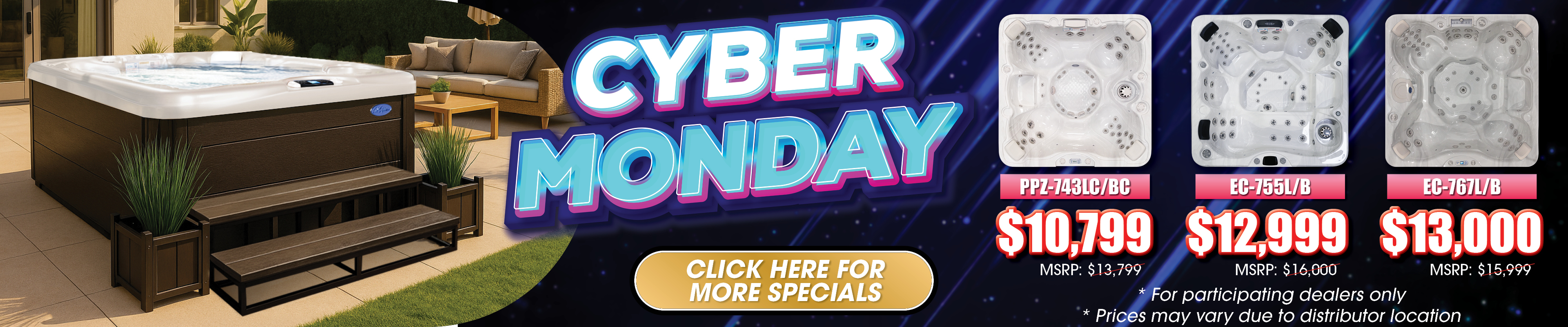 Calspas hot tub being used in a family setting - Cambridge